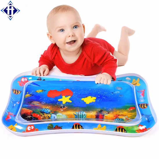 Estera de juego de agua para bebés de PVC ecológica